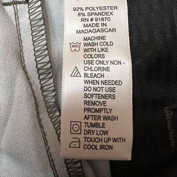 PEBBLE BEACH Shorts Mens 36 Black Dry-Luxe Performance Stretch Pockets NWT Golf - Picture 5 of 11